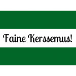 Rotterdamse kerstkaart 'Faine Kerssemus' (10 st)